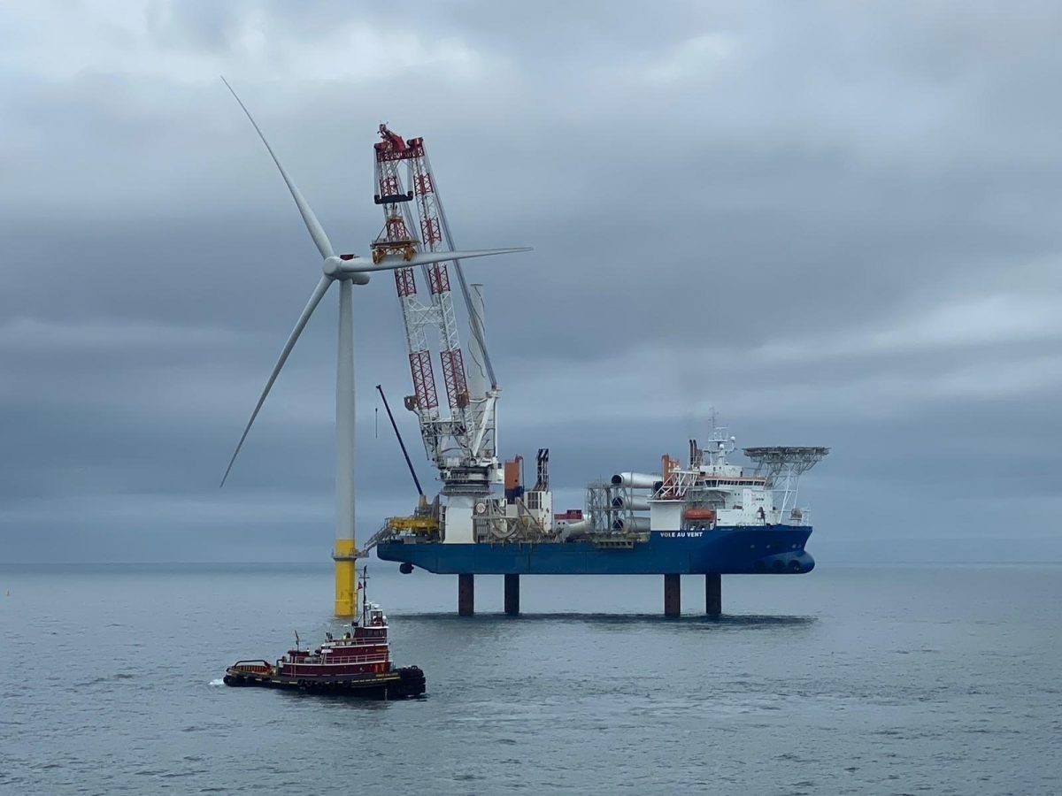 The Final Step of the Wind Project of Dominion Energy Is Completed